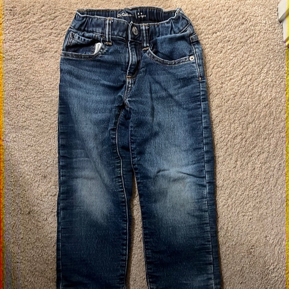 Gap Kids jersey lined jeans 4 yrs